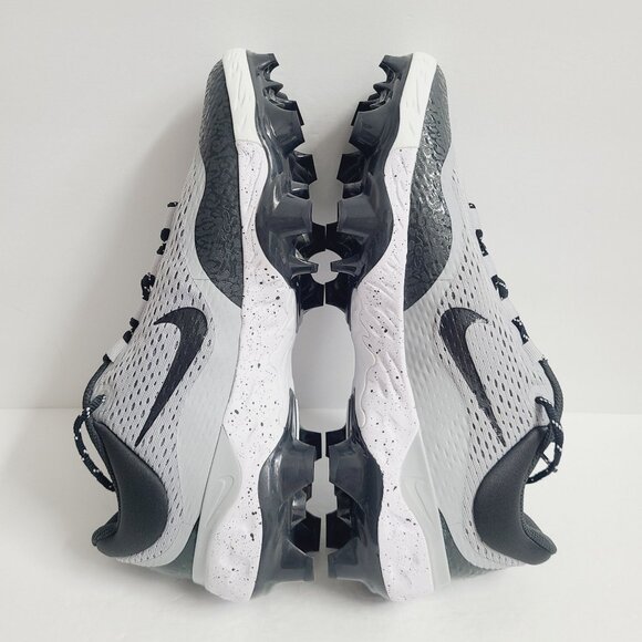 Nike Alpha Huarache Elite 4 Low MCS Baseball Cleats FD6221-002 Size 11.5 Gray #1 main image 5